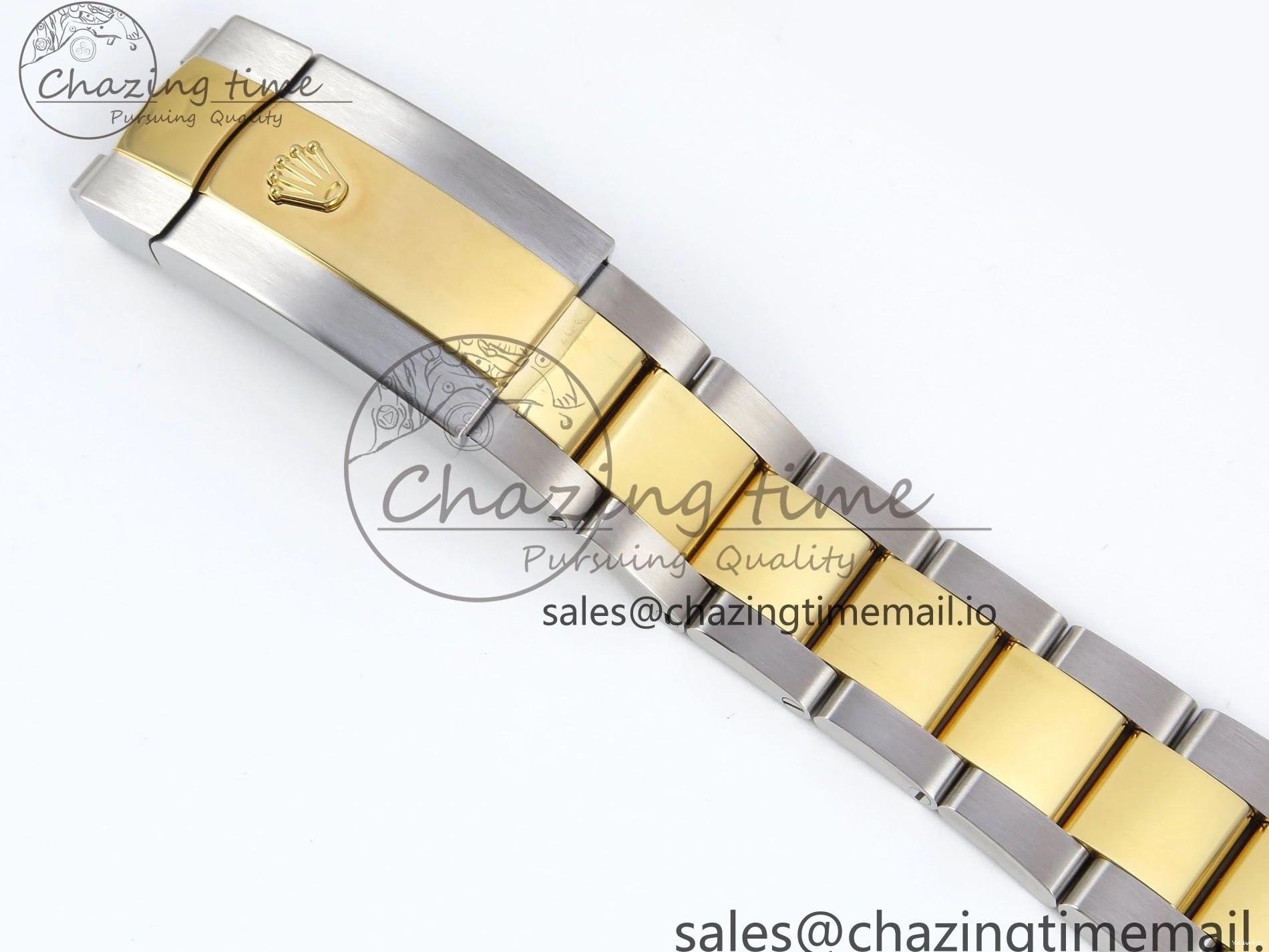 A3235 on Edition 36 126233 YG EWEF Marker Best DateJust Green Gray Bracelet Roman Dial Oyster SS 0212